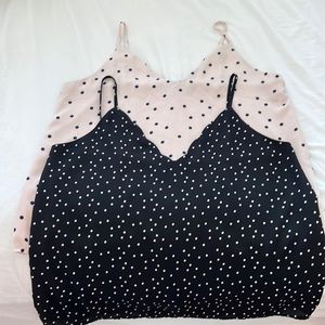 2 Socialite dressy tank top camis XL